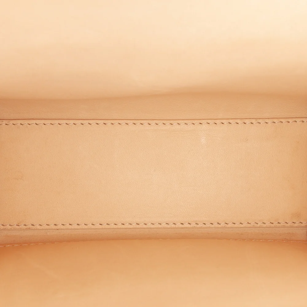Pre-Loved Delvaux Micro Patent Tempete Satchel